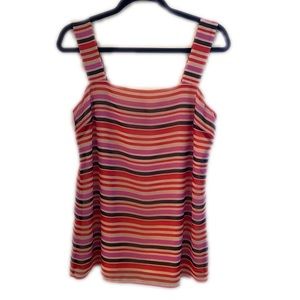 CAbi Mod Striped Cami Top Size Small